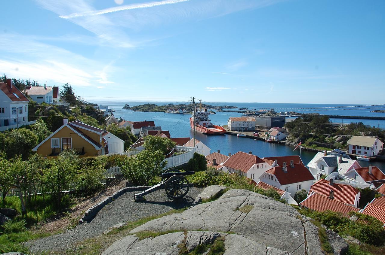 Lundins Sommerhotell Skudeneshavn Eksteriør billede