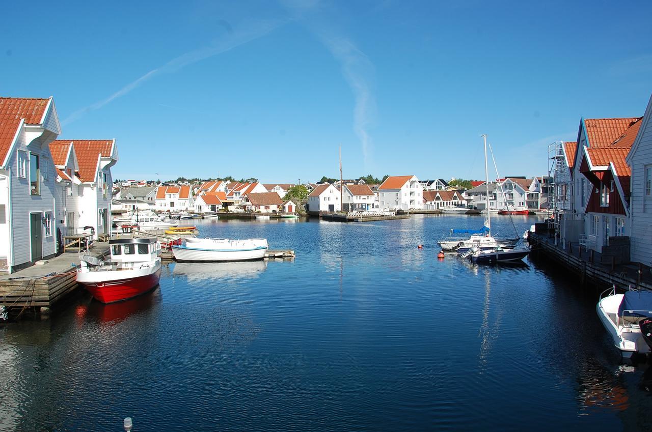 Lundins Sommerhotell Skudeneshavn Eksteriør billede